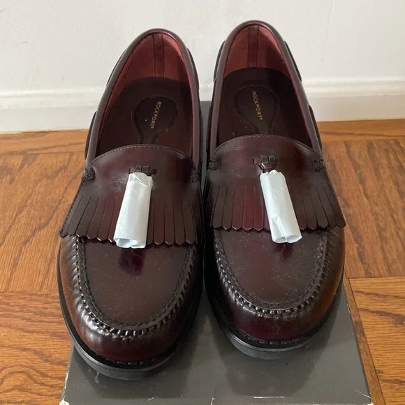 Rockport | Shoes | Nwt Rockport Burgundy Tassel Loafers  display picture 3